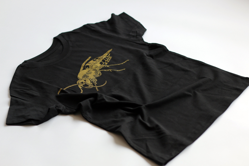 Boys/Girls - Black with golden Hornet - 3-4yrs (TSC034)