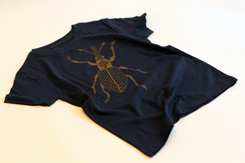 Boys/Girls - Navy with golden Weevil - 3-4yrs (TSC050)