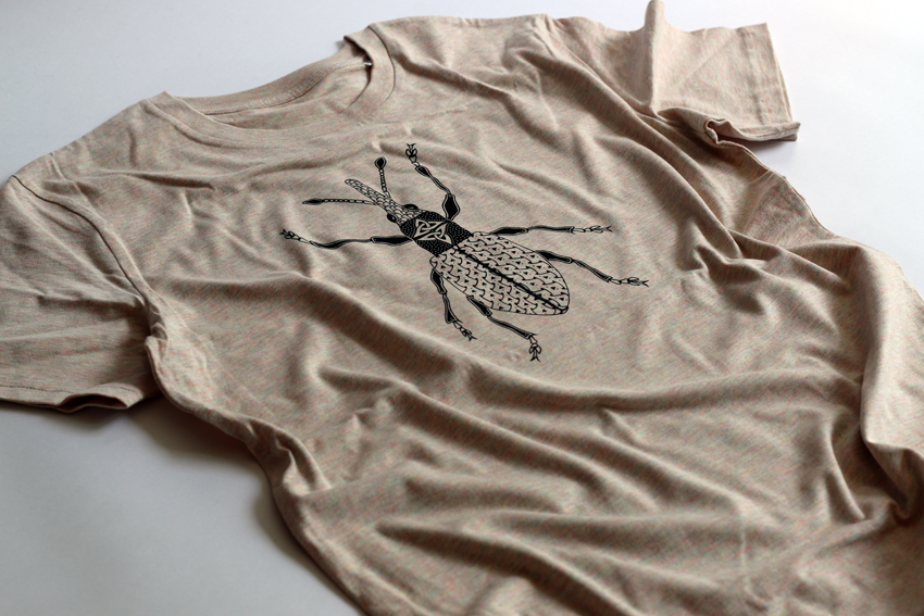 Men - Heather rainbow with black Weevil - XXL (TS068)